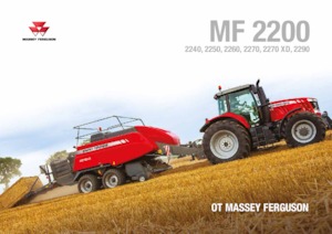 Empacadoras gigantes + de alta presión Massey Ferguson MF 2290TP