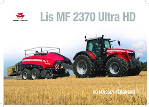 Empacadoras gigantes + de alta presión Massey Ferguson MF 2370UHDTC