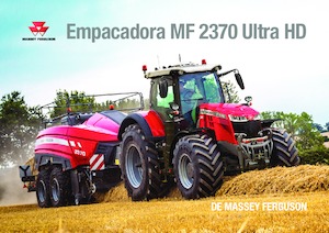 Empacadoras gigantes + de alta presión Massey Ferguson MF 2370UHDTC