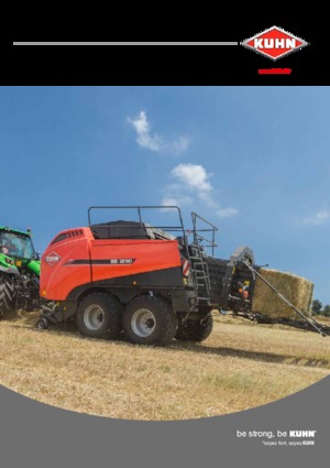 Empacadoras gigantes + de alta presión Kuhn SB 1270 X
