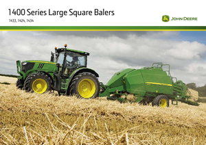 Empacadoras gigantes + de alta presión John Deere 1434 C