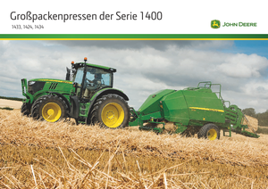 Empacadoras gigantes + de alta presión John Deere 1434 C