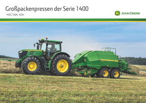 Empacadoras gigantes + de alta presión John Deere 1424 C