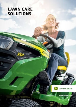 Cortacéspedes y tractores de jardín John Deere X350R