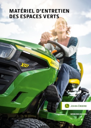 Cortacéspedes y tractores de jardín John Deere X350R