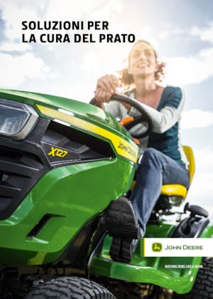 Cortacéspedes y tractores de jardín John Deere X350R