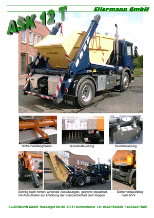 Basculantes multi cuchara Ellermann ASK 12 T
