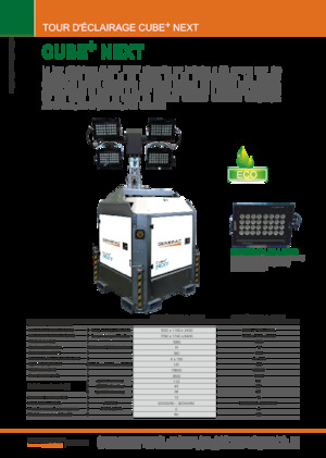 Torres de iluminación Generac Mobile Cube Next 4x150W