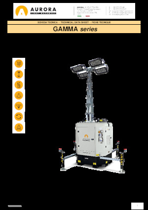 Torres de iluminación Aurora Gamma 4x160W