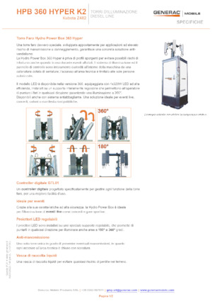 Torres de iluminación Generac Mobile HPB 360 Hyper K2