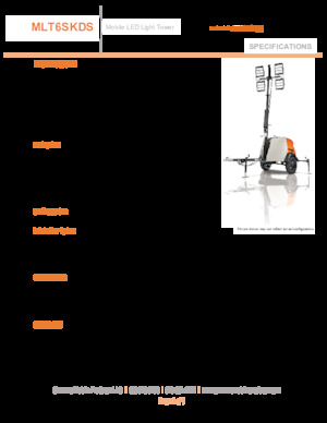 Torres de iluminación Generac Mobile MLT6 SKDS