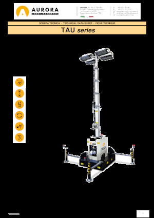 Torres de iluminación Aurora Tau 4x320W