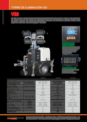 Torres de iluminación Generac Mobile V 20 Y2