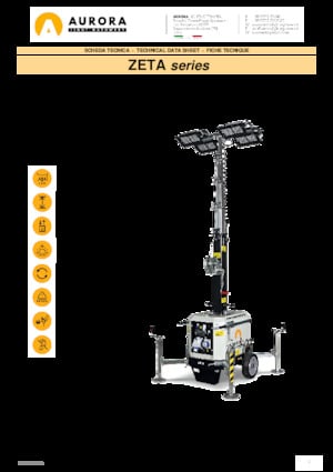 Torres de iluminación Aurora Zeta 4x320W