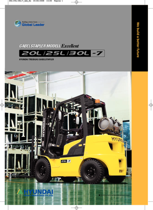 Carretillas elevadoras de gas Hyundai 25 L 7