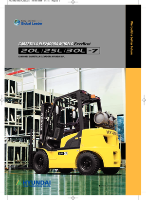 Carretillas elevadoras de gas Hyundai 25 L 7