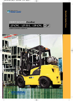 Carretillas elevadoras de gas Hyundai 25 L 7