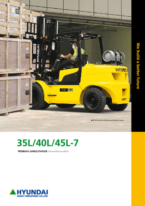 Carretillas elevadoras de gas Hyundai 35 L 7