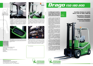 Carretillas elevadoras de gas Cesab Drago 180