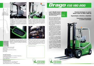 Carretillas elevadoras de gas Cesab Drago 180