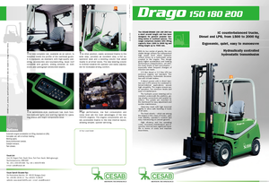 Carretillas elevadoras de gas Cesab Drago 180