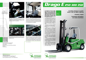 Carretillas elevadoras de gas Cesab Drago 250 E