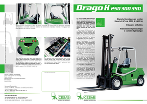Carretillas elevadoras de gas Cesab Drago 300 H