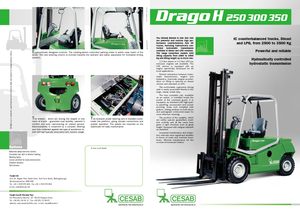 Carretillas elevadoras de gas Cesab Drago 300 H