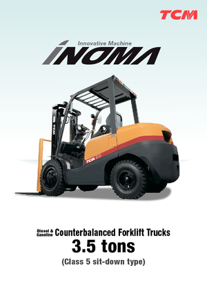 Carretillas elevadoras de gas TCM FG 35 T 3 S Inoma