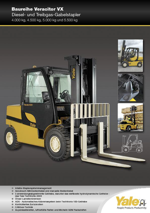 Carretillas elevadoras de gas Yale GLP 50VX Value