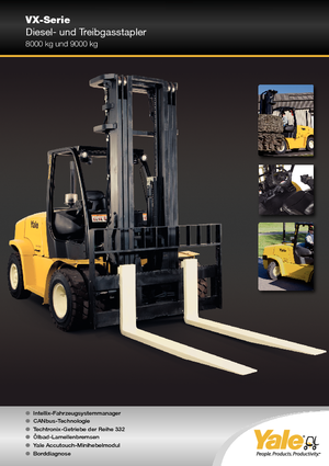 Carretillas elevadoras de gas Yale GLP 80VX6 Value
