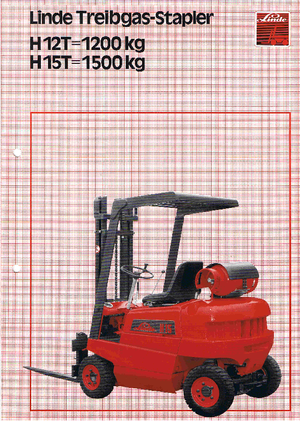 Carretillas elevadoras de gas Linde H 15 T
