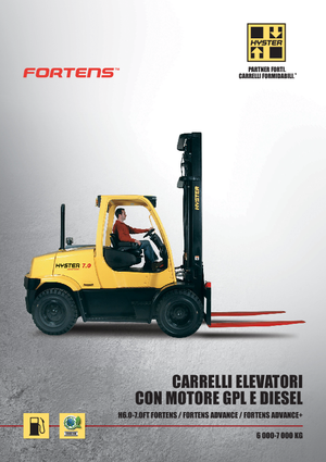 Carretillas elevadoras de gas Hyster H6.0FT