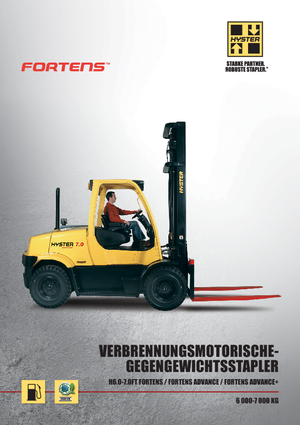 Carretillas elevadoras de gas Hyster H6.0FT
