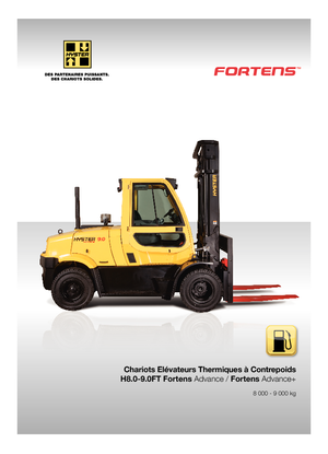 Carretillas elevadoras de gas Hyster H8.0FT 6