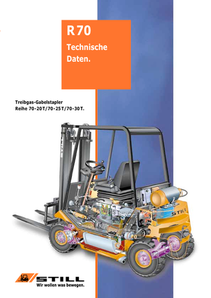Carretillas elevadoras de gas Still R 70-25 T