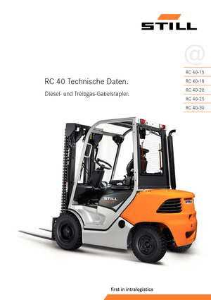 Carretillas elevadoras de gas Still RC 40-25 T