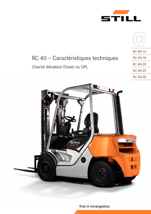 Carretillas elevadoras de gas Still RC 40-25 T
