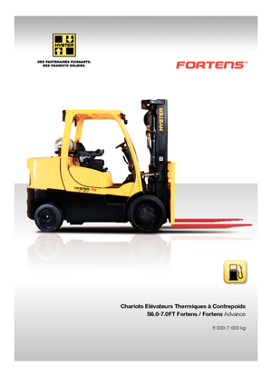 Carretillas elevadoras de gas Hyster S6.0FT