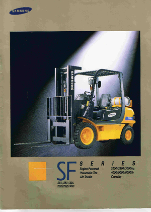 Carretillas elevadoras de gas Samsung SF 20 L
