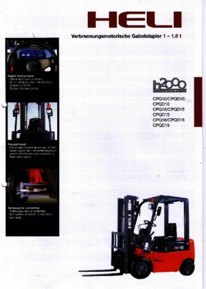 Carretillas elevadoras de gas Heli CPQD 15