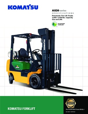 Carretillas elevadoras de gas Komatsu FG 18 HT-17