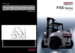 Carretillas elevadoras de gas Nissan FX 5-50