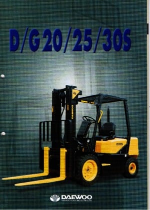 Carretillas elevadoras de gas Doosan G 25 S 3