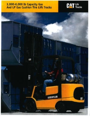 Carretillas elevadoras de gas Caterpillar GC30K