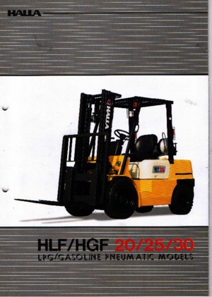 Carretillas elevadoras de gas Halla HLF 30