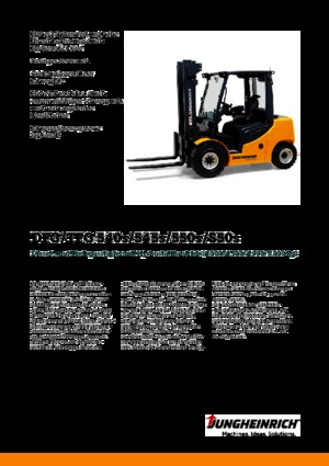 Carretillas elevadoras de gas Jungheinrich TFG S50s