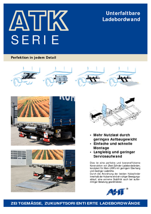 Plataformas de carga AHT ATK 500 ST/ST