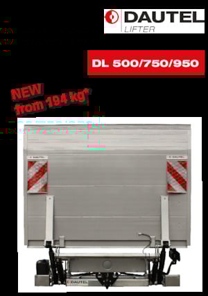 Plataformas de carga DAUTEL DL 750