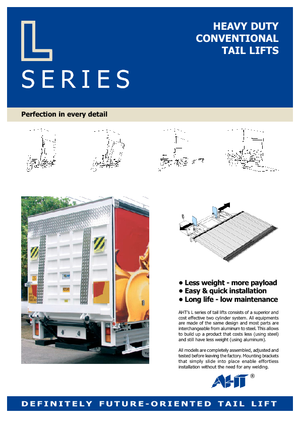 Plataformas de carga AHT L 750 AL/AL